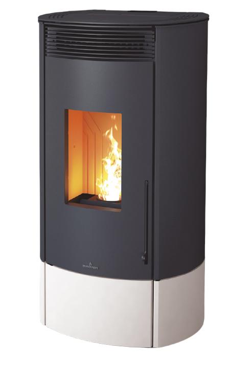 Poêle à granulés option canalisable - BRONPI Mila 10.3 kW