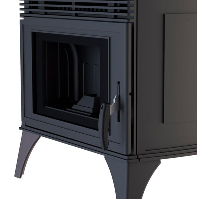 Poêle à granulés en fonte - BRONPI Nicol 7 kW
