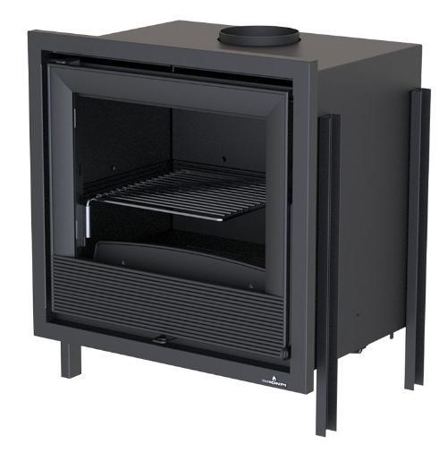 Insert à bois ventilé canalisable - BRONPI Paris 55 9.5 kW