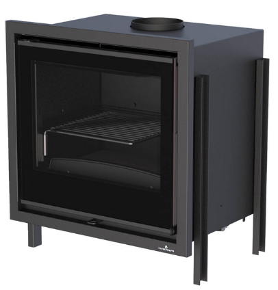 Insert à bois ventilé canalisable - BRONPI Paris 55 9.5 kW