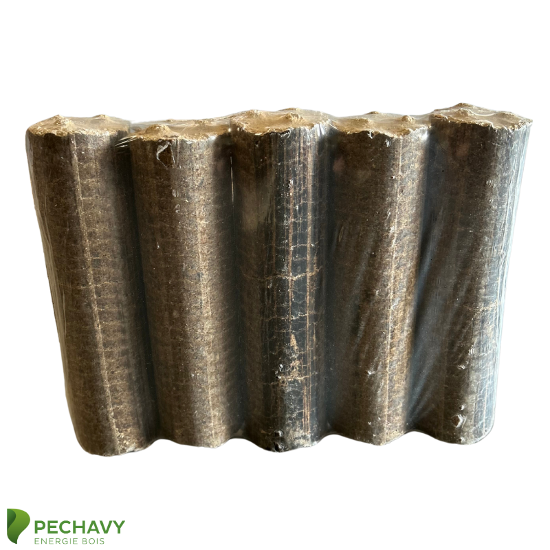 Bûches densifiées (pack de 5 bûches)