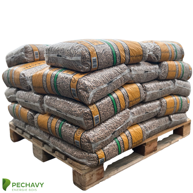 Hà Légne Orange - 1/2 palette (33 sacs de 15kg)