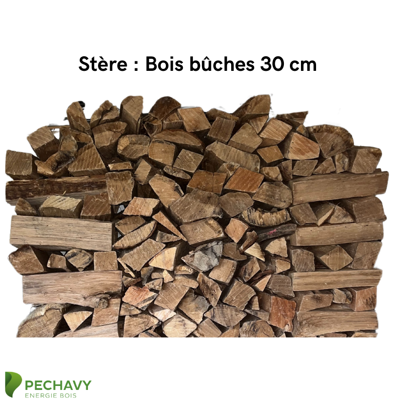 STERE - Bois bûches 30 cm