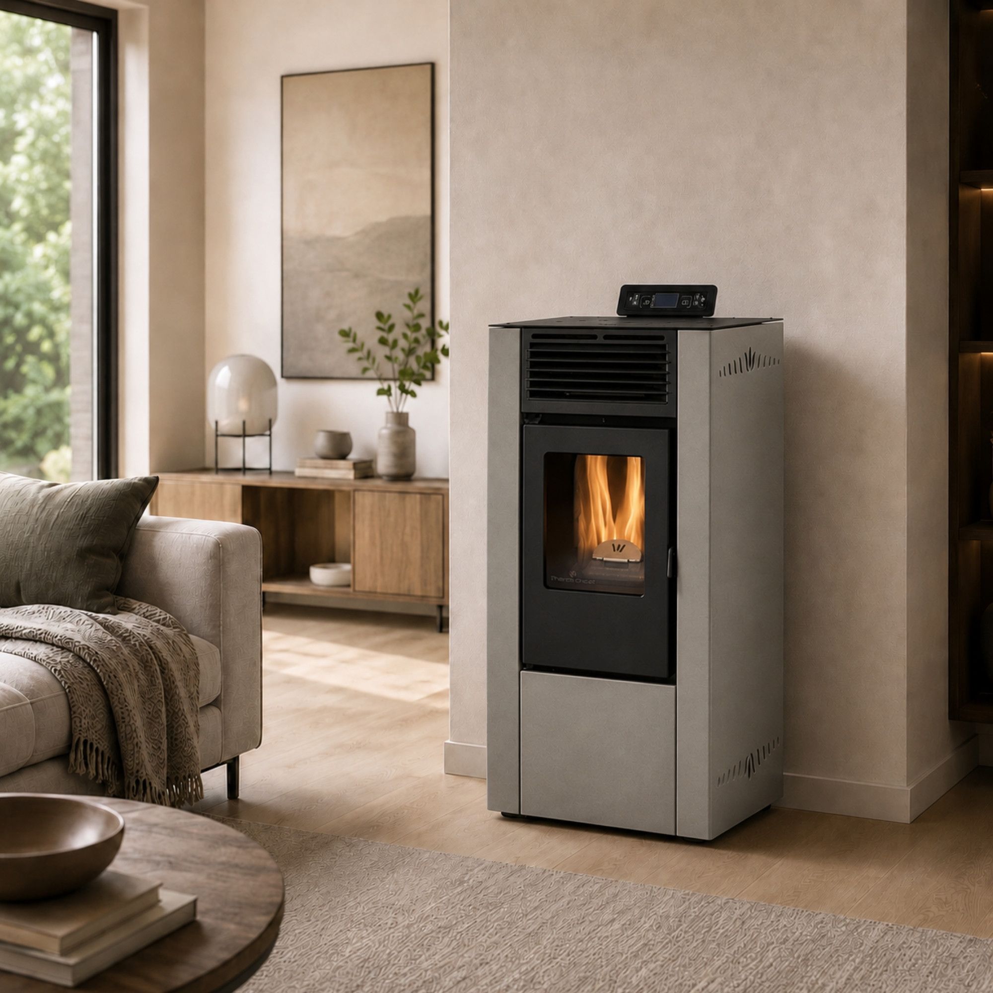 Poêle à granules - ORIGINE PHEBO Clio Eco 6.2 kW