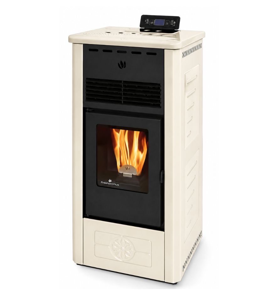 Poêle à granules en céramique - ORIGINE PHEBO Febe 5S-XL 7.5 kW
