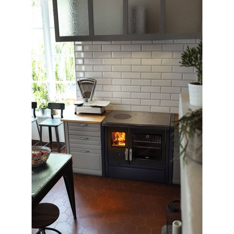 Cuisinère à bois MELISSE 90 HYDRO - Deville