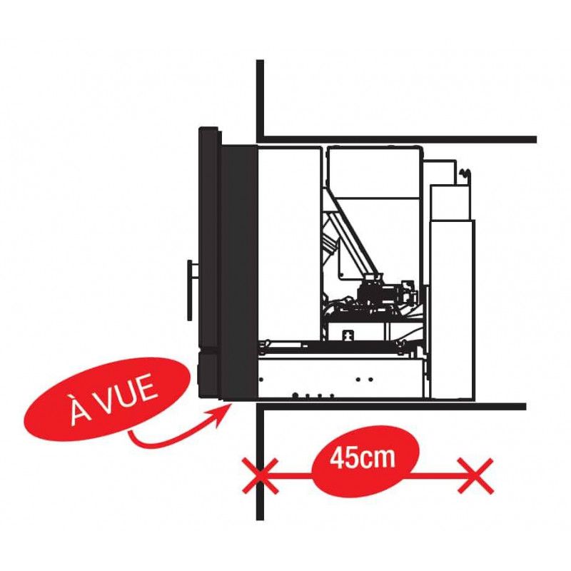 Insert à granulés METTI 8 PLUS - Invicta