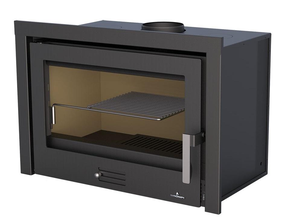 Insert à bois ventilé canalisable - BRONPI Rioja 12 kW