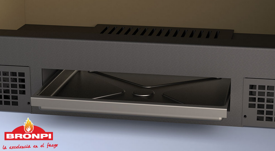 Insert à bois ventilé canalisable - BRONPI Rioja 12 kW