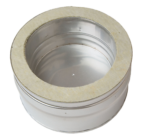 Tampon de visite paroi isolé Ø100mm - DW 316L/304
