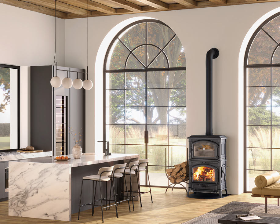 Poêle à bois avec four - LA NORDICA Isotta Forno.16 9.7 kW