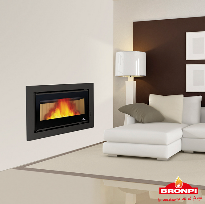 Insert à bois ventilé canalisable - BRONPI Florida - PV 14 kW