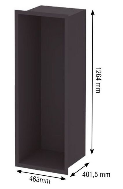 Range-bûches encastrable - BRONPI