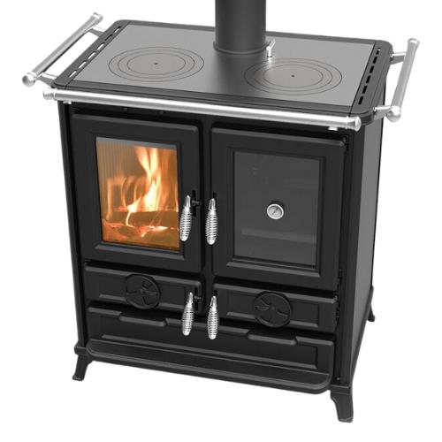 Cuisinière à bois en fonte - THERMOROSSI Klaretta Evo 8.2 kW