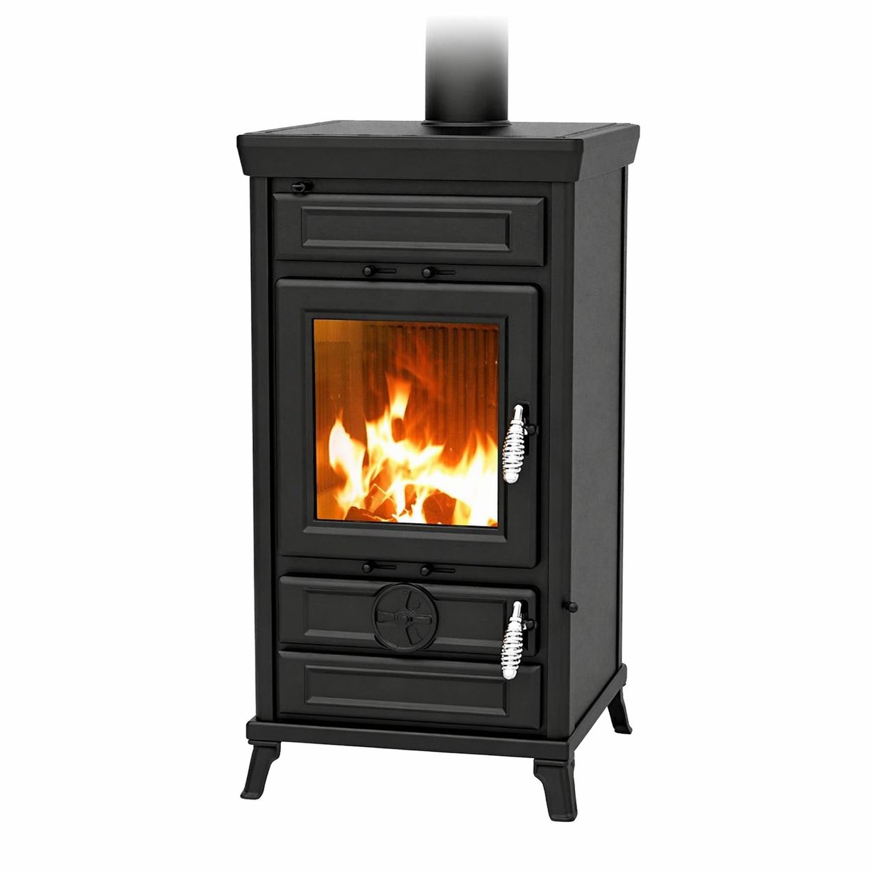 Poêle à bois en fonte - THERMOROSSI Ilaria Evo6 Easy 11.4 kW