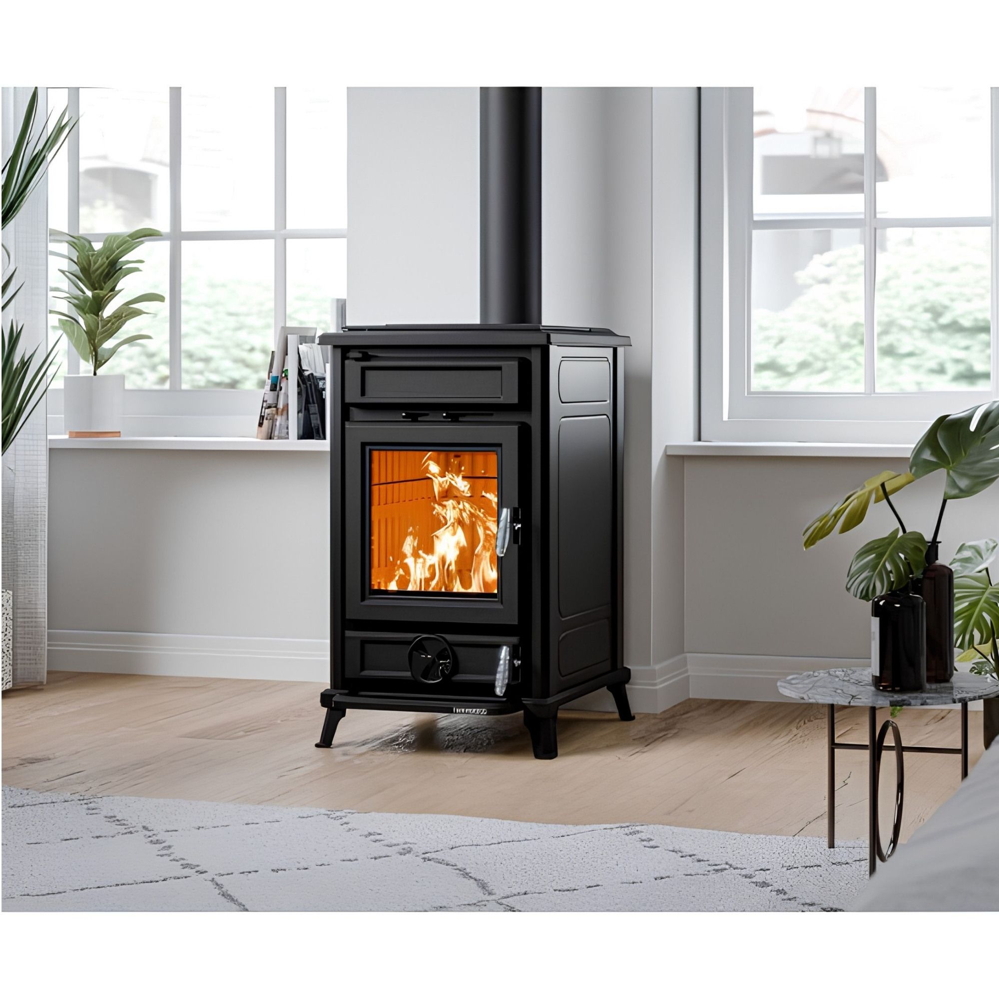 Poêle à bois en fonte - THERMOROSSI Filò Evo 10.8 kW