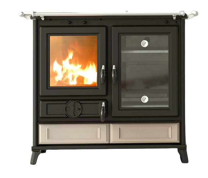 Cuisinière à bois en céramique - THERMOROSSI Margherita Evo 12.1 kW