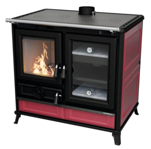 Cuisinière à bois en céramique - THERMOROSSI Margherita Evo 12.1 kW
