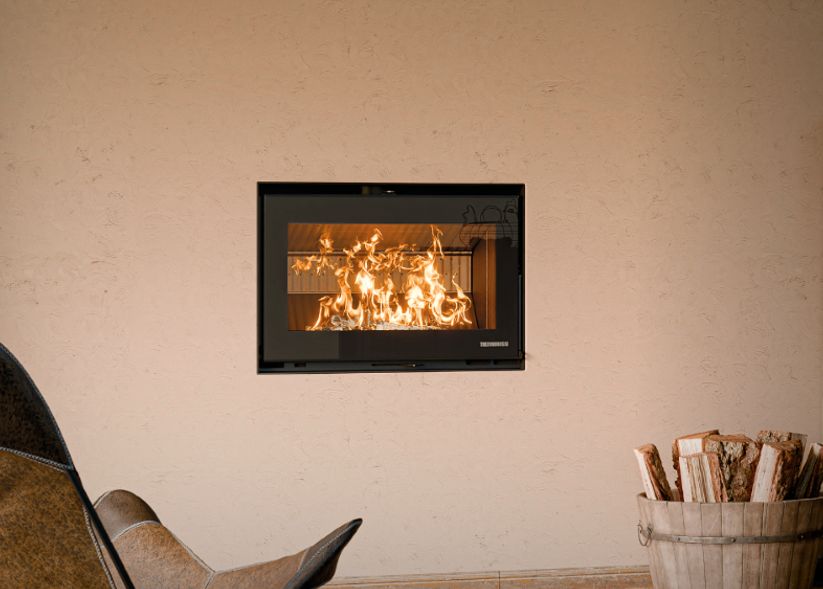 Insert à bois premium - THERMOROSSI Skyline 490 9.3 kW