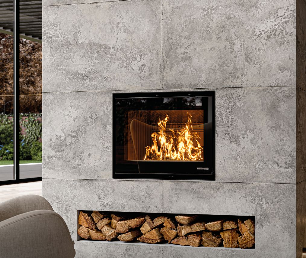 Insert à bois premium - THERMOROSSI Skyline 540 10.7 kW