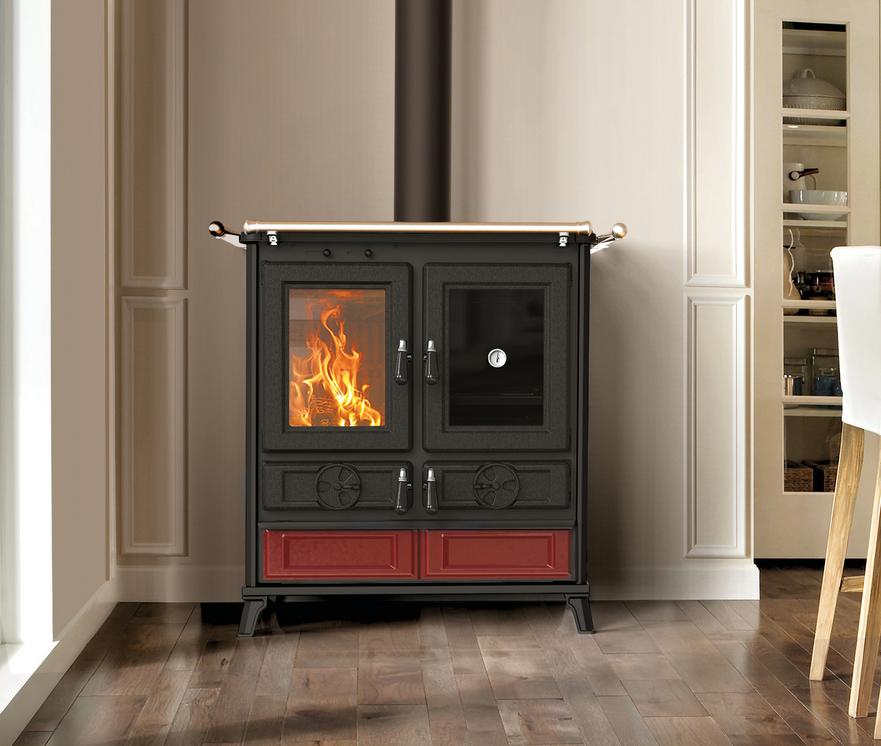 Cuisinière à bois en céramique - THERMOROSSI Violetta Evo 8.2 kW