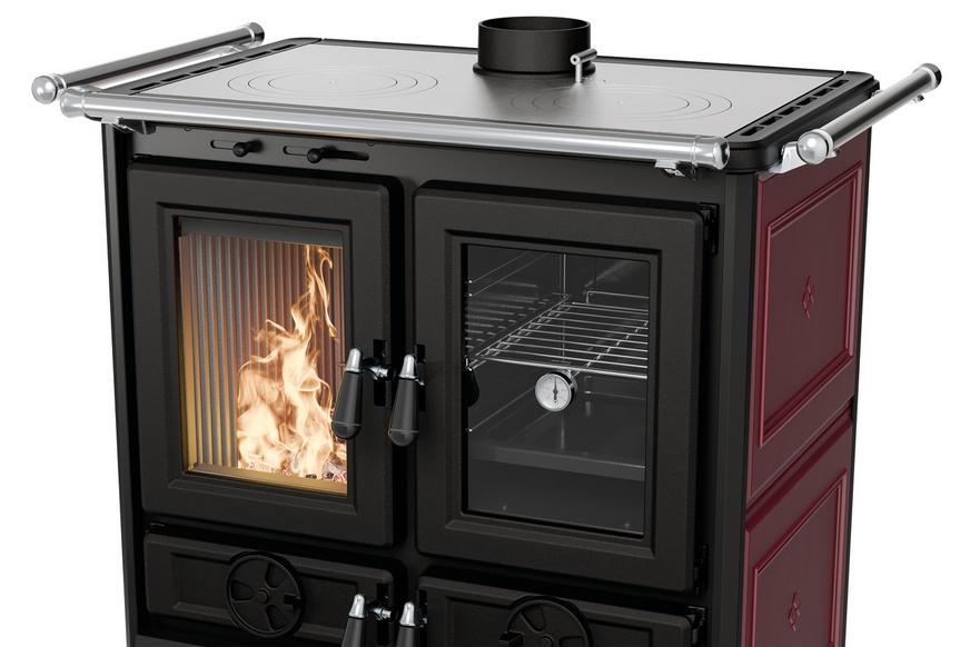 Cuisinière à bois en céramique - THERMOROSSI Violetta Evo 8.2 kW