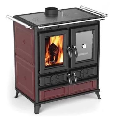 Cuisinière à bois en céramique - THERMOROSSI Violetta Evo 8.2 kW